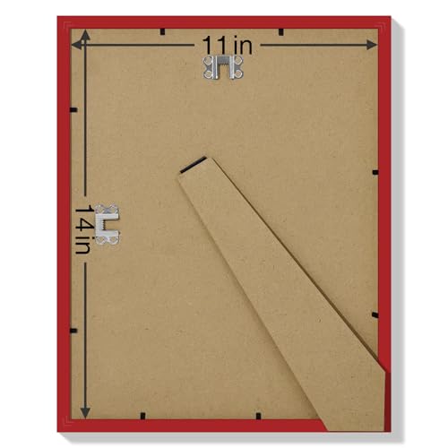 11x14 Picture Frames Set of 9 for Wall Mounting (9 Count)