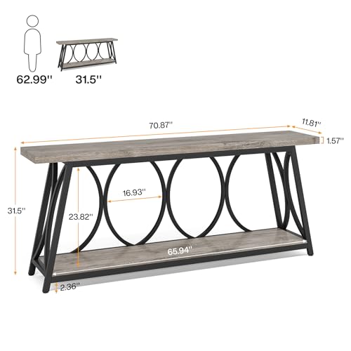 70.9 inch Extra Long Console Table