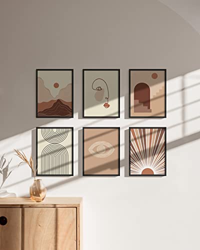 9x12 Black Oak Frame Set of 6 (6 Count)