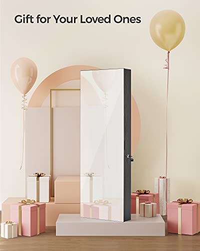 Mirror Jewelry Cabinet Armoire
