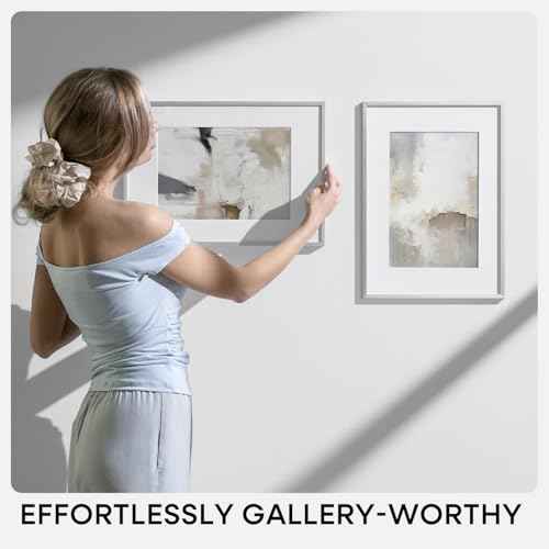 26.75x19.25 Silver Puzzle Picture Frame (2 Count)