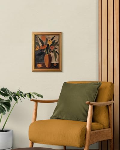 Vintage Gold Framed Wall Art for Living Room