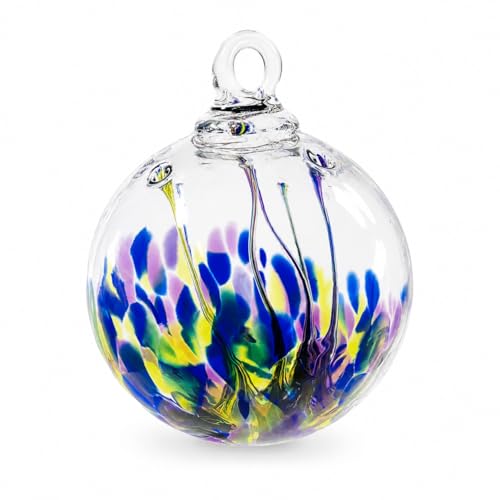 Luke Adams Handmade Glass Gazing Balls for Garden