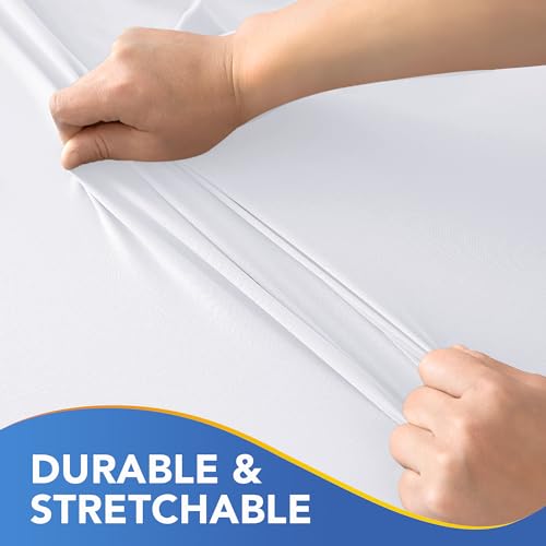 Fitted Tablecloth for Rectangle Tables (6 Count)