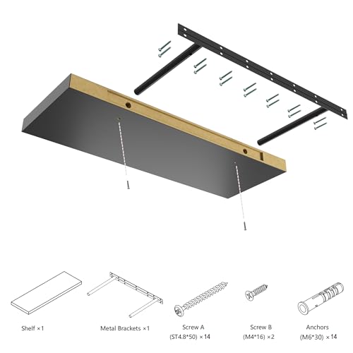 Floating Shelf (2 Count)