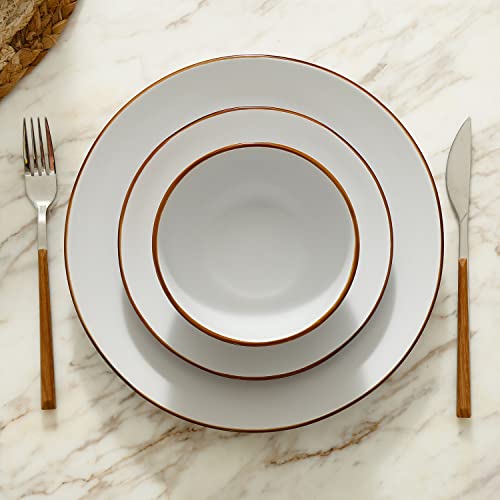 Brasa Stoneware 16 Piece Modern Dinnerware Sets