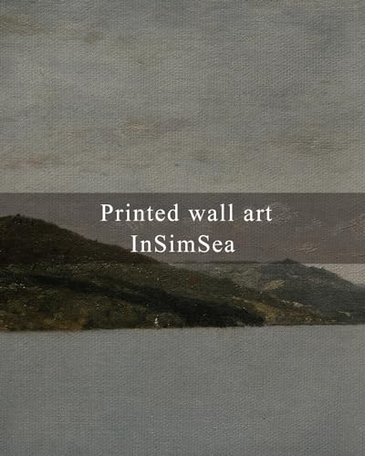 Framed Canvas Wall Art Vintage Decor