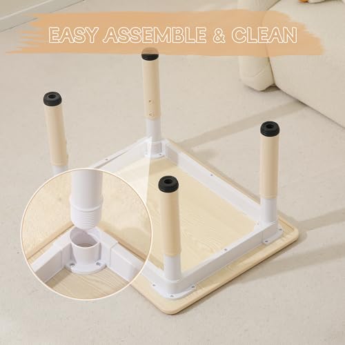 Height Adjustable Kids Table and Chairs