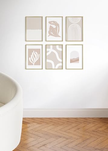 12x18 Gold Metal Picture Frames (6 Count)