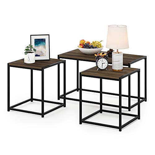 CAMNUS Metal Frame Living Room Table Set