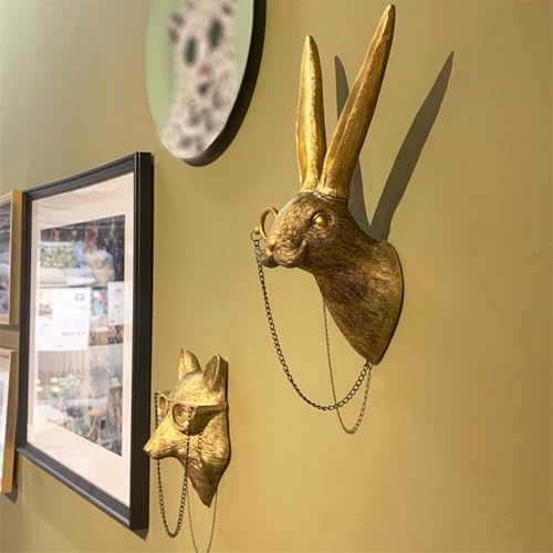 Animal Heads Wall Decor