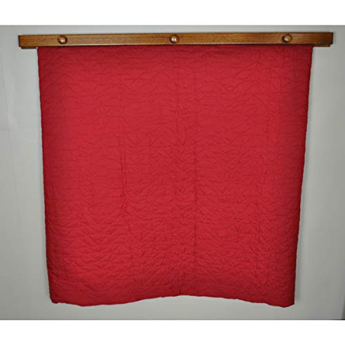 RRD Amish Made Wooden Quilt Rack Wall Mount