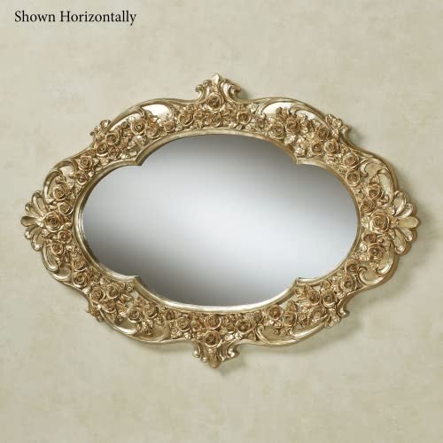 Victoria Rose Oval Vintage Wall Mirror