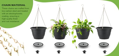 Hanging Planters 10 Inch (4 Count)