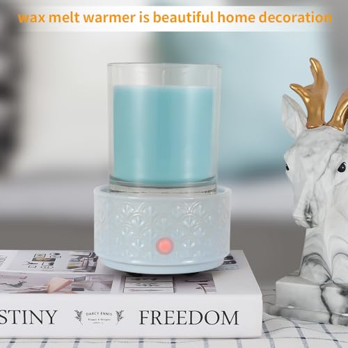 Blue Ceramic Wax Melt Warmer 3