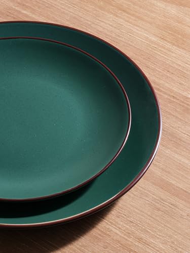 Venus Plates and Bowls Sets with Rim (24 Count)