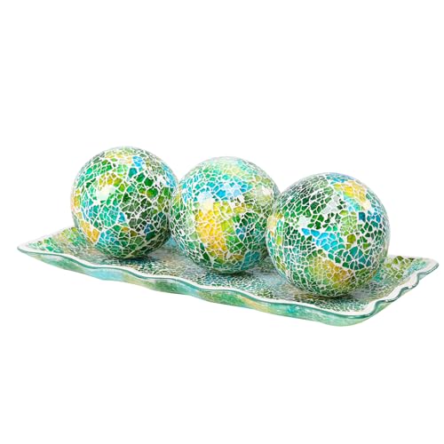 Decorative Glass Bowl Balls (4 Count)