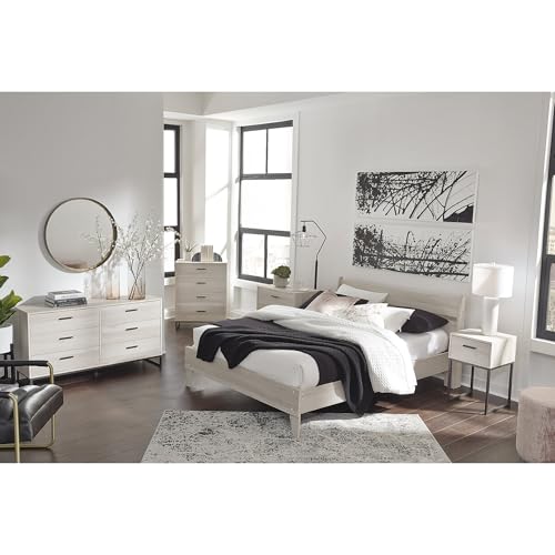 Queen Platform Bed with Headboard