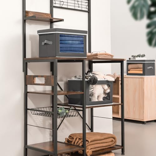 Storage Bins with Lids (4 Count)