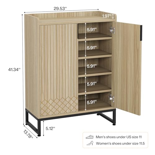 Shoe Cabinet with Doors
