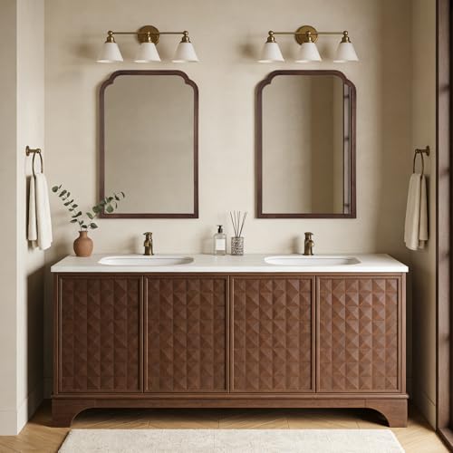 Wooden Framed Wall Mirror