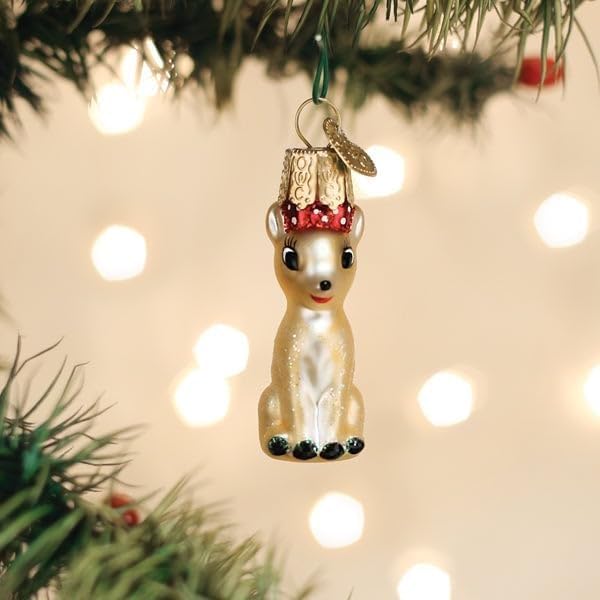 Mini Clarice Glass Blown Ornament for Christmas Tree