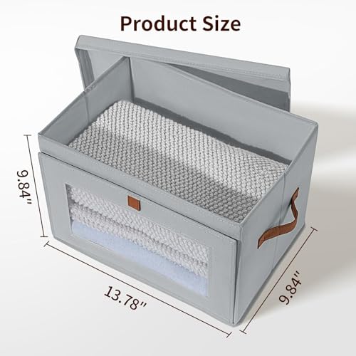 Storage Bins with Lids (5 Count)