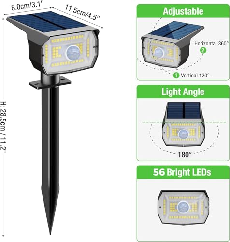 1 Pack Solar Lights Outdoor