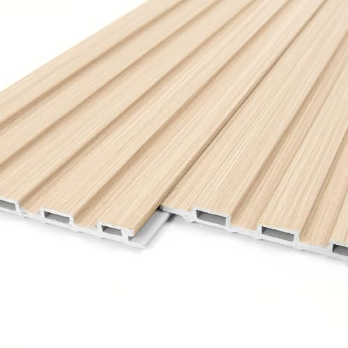 108 x 6 Inch WPC Wood Slat Wall Panels