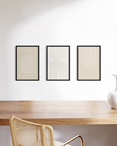 11x17 Black Oak Frame Set of 3 (3 Count)