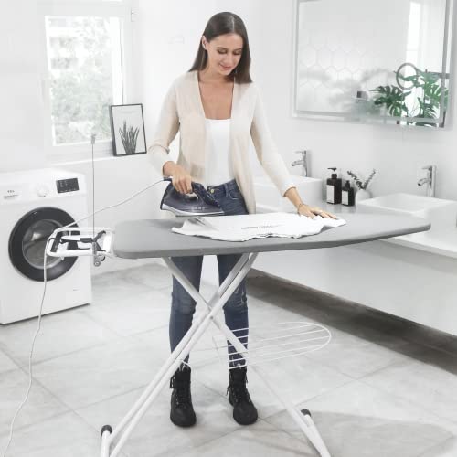 Ironing Board 57" x 15" Foldable with Wall Hanger