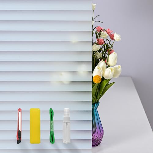 Window Privacy Film Blinds with Tools (9.56 Sq Ft)