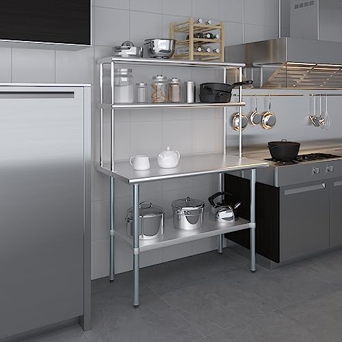48 Inch Double Tier Overshelf (2 Count)