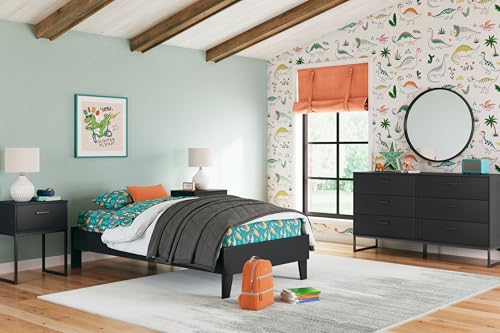 Socalle Casual Twin Platform Bed