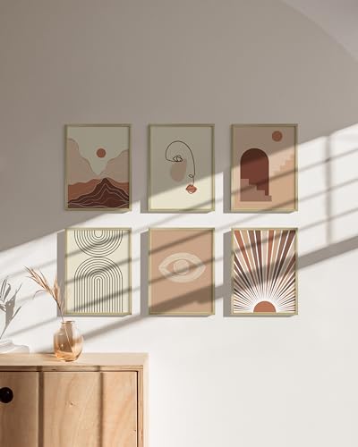 9x12 Gold Metal Picture Frames (6 Count)