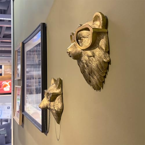 Animal Heads Wall Decor