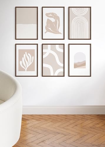 20x30 Walnut Oak Frame Set of 25 (25 Count)