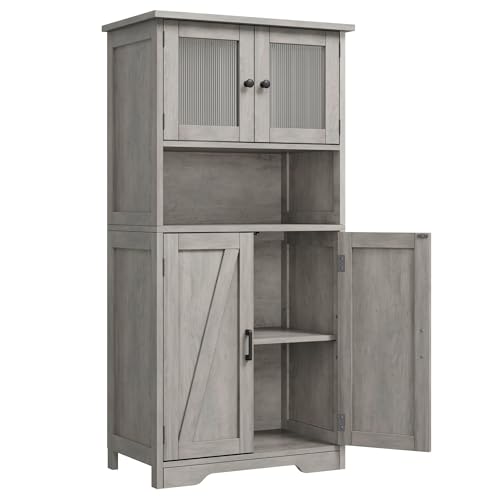 54 in Tall Bathroom Cabinet