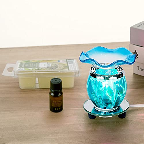 3 in 1 Electric Oil Warmer Scented Wax Warmer with with Auto Off Timer Candle Wax Melt Warmer Wax Melter Fragrance Wax Burner