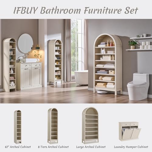 Double Tilt Out Laundry Hamper Cabinet