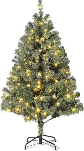 6 ft Artificial Christmas Tree Prelit
