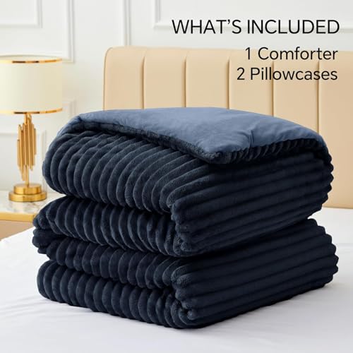 Fleece King Comforter Set