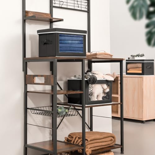 Storage Bins with Lids (4 Count)