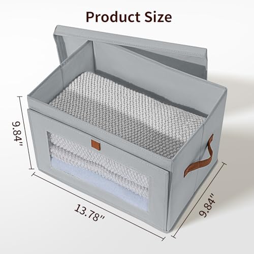Storage Bins with Lids (5 Count)
