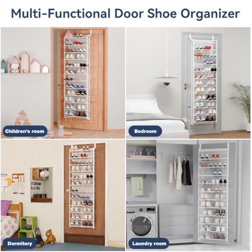 36 Pair Over the Door Shoe Rack
