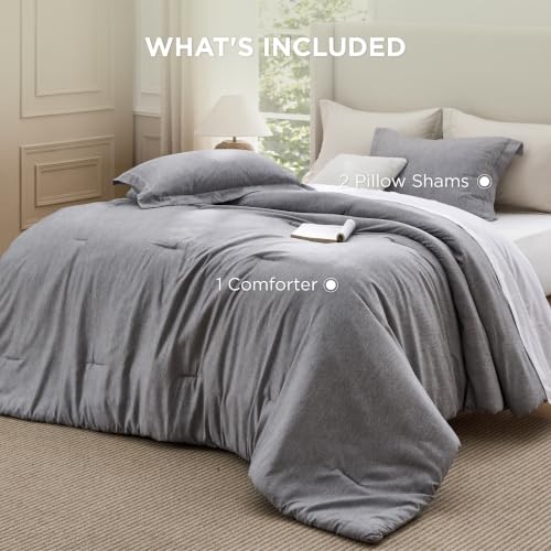 Grey King Size Comforter Set