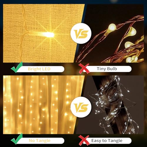 Color Changing Curtain Lights