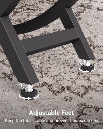 End Table Narrow Side Table with 4