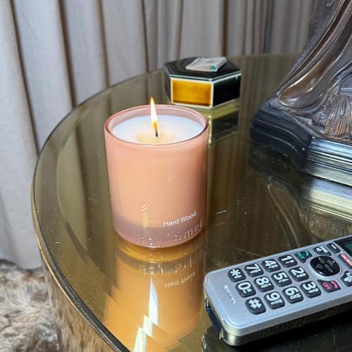 Hard Wood Leather Candle (8.5 Ounce)