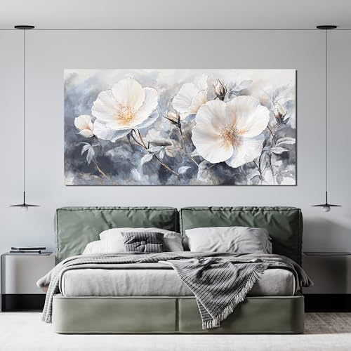 Vintage Flower Wall Art Prints Wall Art Pictures for Living Room 24" X 48"
